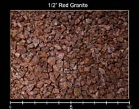1-2" Red Granite