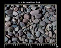 1-3" Arizona River Rock